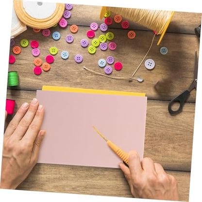 Uonlytech DIY Rubber Carving Block Kit for Printmaking 15x10x0.6cm Soft Pure Color Rubber Stamp Making Supplies for Craft Projects Suitable for Artists and Hobbyists