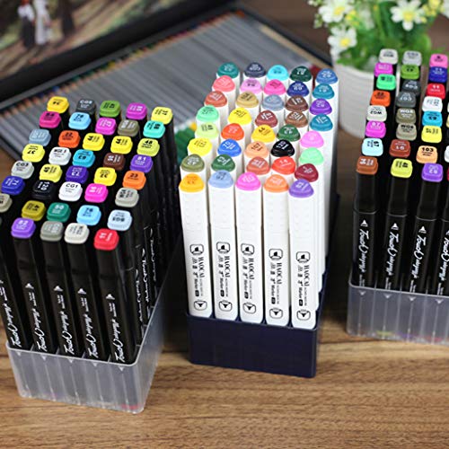 30/40 Slots Marker Pen Storage Holder Brush Pencil Rack Table Stand