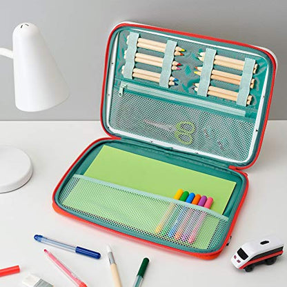 IKEA MÅLA Portable Drawing case, red 13 3/4 x 10 5/8 ", Red, Modern