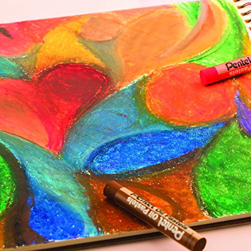 Pentel Arts Oil Pastels, 16 Color Set (PHN-16)(Pack of 96, 1536 Count Total) - size: 1 Count (Pack of 1536)