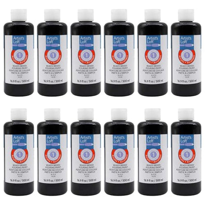 MICHAELS Bulk 12 Pack: Acrylic Ready-Mixed Pouring Paint by Artist's Loft™ - color: White