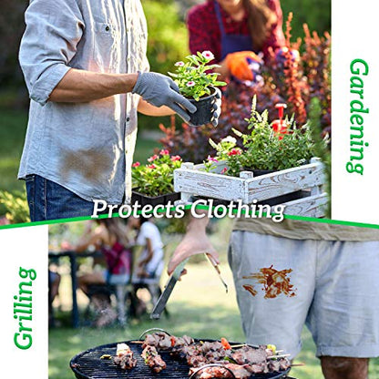 GREEN LIFESTYLE Server Aprons with 3 Pockets - Waist Apron, Waitress Apron for Women and Man, Water Resistant with Long Waist Strap Reinforced Seams, Half Apron (12 Pack - Black) - style: Bistro