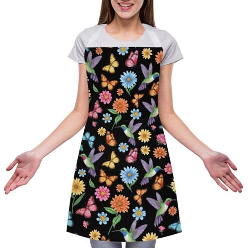 Chef Bib Apron for Restaurant, Anti-Stain with Pocket Adjustable, Cooking Dishwashing Lab Use - color: Style (548)