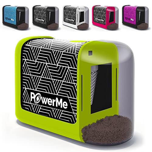 Battery-Operated Electric Pencil Sharpener for Kids, School, Home, Office - for No. 2 Pencils and Colored Pencils - color: Green