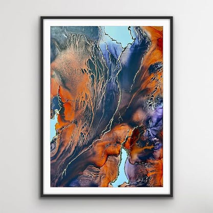 KAMENSKAYA Delaminating Alcohol Inks - Self-Splitting Alcohol Ink P-107 'Toad' - 1 fl oz (30 ml) - color: P-107 'Toad'