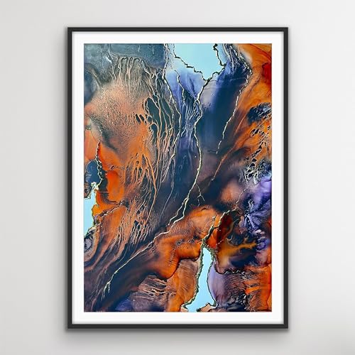 KAMENSKAYA Delaminating Alcohol Inks - Self-Splitting Alcohol Ink P-106 'Island' - 1 fl oz (30 ml) - color: P-106 'Island'