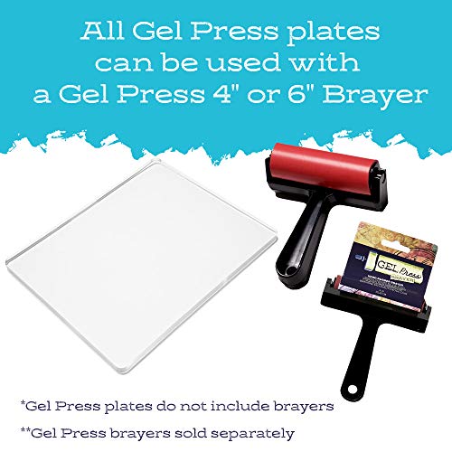 Gel Press Monoprinting Plate 8" x 10" 10802 - size: 8" x 10"