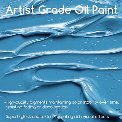 MEEDEN Artist Grade Oil Paint: Neutral Gray - 60ml/2oz Tube - Professional Art Paints for Canvas Painting - color: Neutral Gray, style: 60ml/2oz