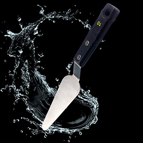 Large Painting Knife 5pcs by AebDerp Acrylic Paint Knife with Stainless Steel Palette Knives for Artist Painting Supply