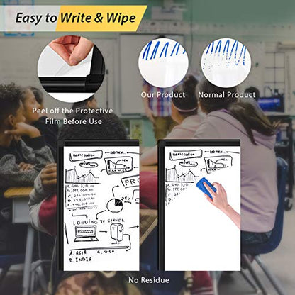 Easel Whiteboard - Magnetic Portable Dry Erase Easel Board 36 x 24 Tripod Whiteboard Height Adjustable Flipchart Easel Stand White Board for Office or Teaching at Home & Classroom (Black) - style: 36x24 Black