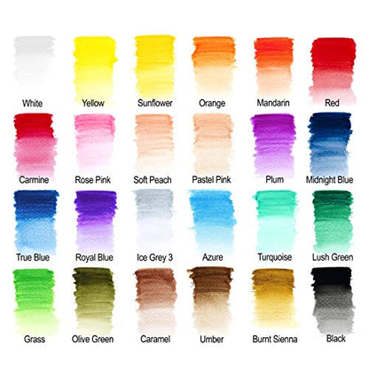 Winsor & Newton Studio Collection Artist Pencils, Watercolor Pencils, Set of 24 - style: 24 Watercolor Pencils