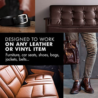 FORTIVO Leather and Vinyl Recoloring Balm Maroon - color: Maroon