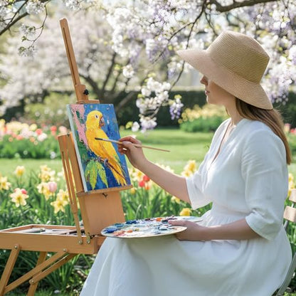 Sherr 12 Pcs Pre Drawn Canvas Pre Printed Canvas for Adults Sip and Paint Party Canvases Painting Kit for Summer Easter Mother's Day Party Favor(Cute Animals,8 x 10 Inch) - size: 8 x 10 Inch, style: Cute Animals