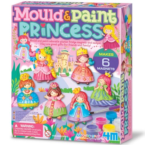 4M 3D Mould & Paint (Princess) - style: Glitter Princess