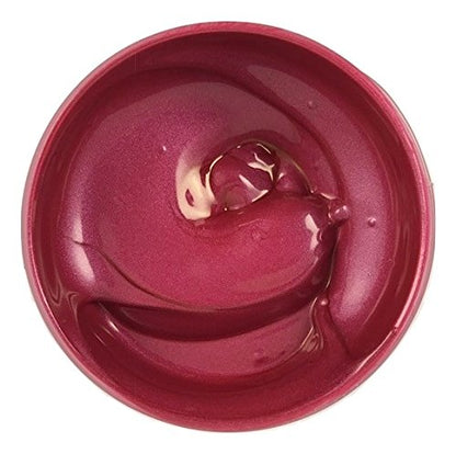 Pearlescent Textile Paint 8 oz. (Cranberry) - color: Cranberry