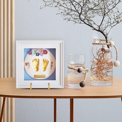 Plate Holder Easel Display Stand - 4.5 inch Metal Plate Stands for Display - Tabletop Picture Stand - Gold Iron Easels for Display Pictures | Photo Frames | Book | Decorative Plates | Plaque -4 Pack - size: 4.5 inch-4