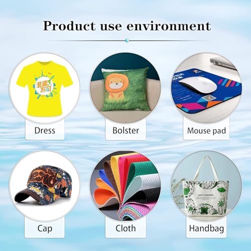 6X 250ML White Premium UV DTF Ink,Refill Ink for EP-Printheads Ep XP600 TX800 i1600 i3200 L805 1390 DX5 DX6 DX7 DX10 and More UV Sticker Printer (2*White+Black Cyan Magenta Yellow)