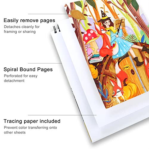 ArtBeek Marker Paper Pad, 9"x12" Alcohol Marker Paper, 60 Sheets (120lb/200gsm) Marker Sketchbook Bleedproof, Art Paper for Drawing and Painting, Sketching, Coloring, Lettering