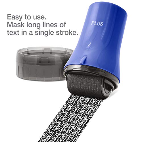 Guard Your ID Wide Advanced Roller 2.0 Identity Theft Prevention Security Stamp Blue - color: Blue, size: wide