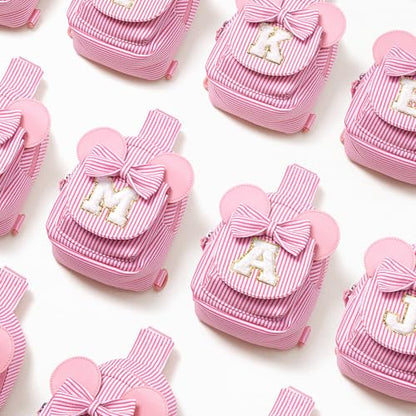 Birthday Gifts for Girls, 2 3 4 5 6 7 Year Old Girl Birthday Gift Pink Small Initial Crossbody Bag Fanny Pack for Kids Personalized Gifts for Daughter Sister (Pink G) - color: Pink, style: G
