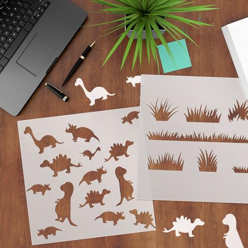FSWCCK 25 Pcs 10mil 12 x 12 Inch Milky Translucent PET Blank Stencil Sheets, Mylar Sheets for Stencils, Template Plastic for Quilting Mylar Stencils, Laser Cutting, Gyro-Cut Tool Template Material - color: Milky Translucent 10 mil