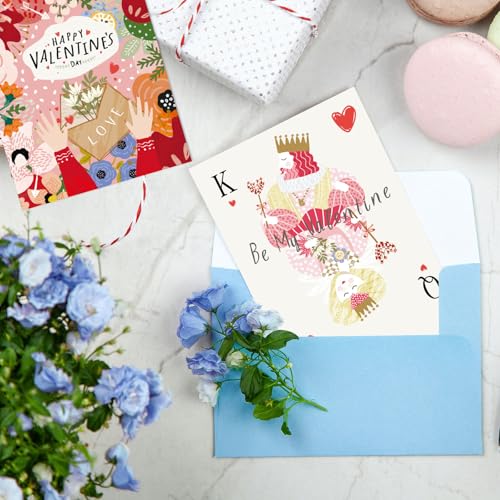 PATIKIL 100 Sets Pure Cotton Watercolor Cards 140lb/300 GSM Postcards with Envelopes for Art Painting Creative Thank Notes, 4x6 Inch