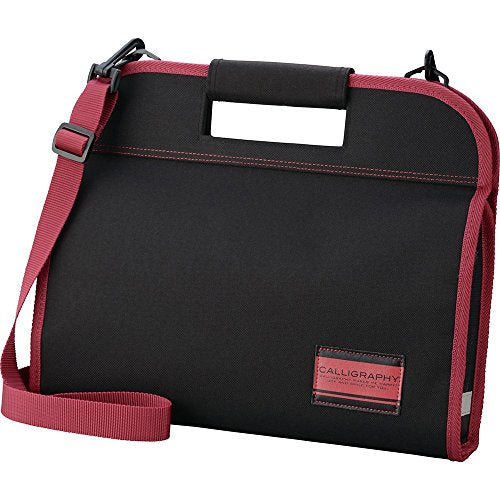 Kuretake GJ432-1 Calligraphy Bag, Bag Only, For GA-432, Red - color: red, style: Bag Only