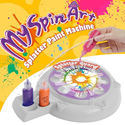 Wings Giant Paint Spin Art Machine Kit for Kids, Paint Spinner with Splatter Guard, Thicker Painting Spinner Arts & Crafts Birthday Gifts for 6-12 Years Old Boy, Girl