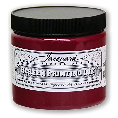 Jacquard Professional Screen Printing Ink, 16 oz., Magenta