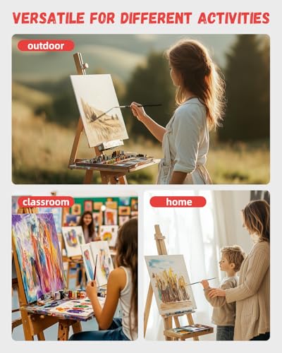 Simetufy 5x7 Inch 96 Pack Small Painting Canvas Boards Mini Blank Canvas Panels, Primed Acid Free for Oil Paint,Watercolor,Acrylic Paint - size: 5"x7" - 96 pack