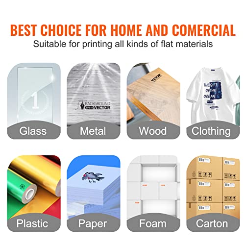 VEVOR Screen Printing Machine, 4 Color 1 Station 360° Rotable Silk Screen Printing Press, 21.2x17.7in / 54x45cm Screen Printer Press, Double-Layer Positioning Pallet for T-Shirt DIY Printing