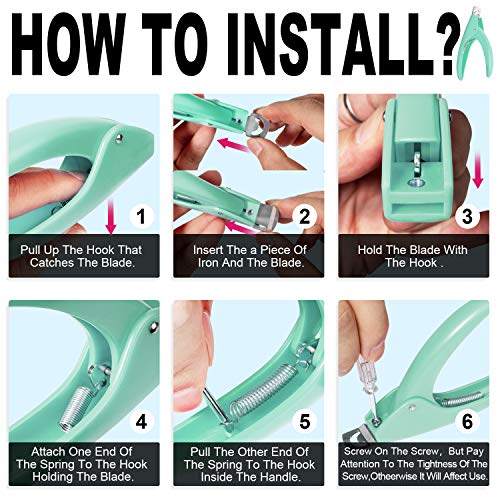 Green Adjustable Artificial Acrylic Fake Nail False Nail Tip Clipper Cutter Trimmer Manicure Pedicure Sharp Blade Clip Tool For Salon Home Nail Art Beauty Design DIY - color: Acrylic Green