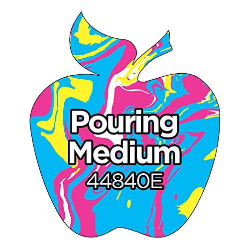 Apple Barrel Pouring Medium, 44840E Acrylic, 16 oz, 16 Fl Oz - color: Multicolor