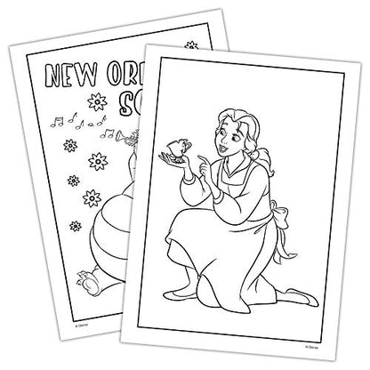 Disney Princess Paintbox Coloring and Activity Book with 16 Paints, Bendon 42350, 7.75 x 10.75 - style: Disney Princess Painting Book