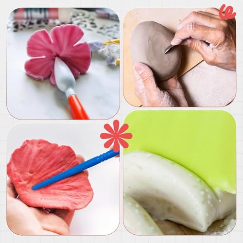 19 Pcs Clay Sculpting Tools, Polymer Clay Tools & Air Dry Clay Accessories, Modeling Clay Kit for Kids & Adults, Pottery Ceramic Tools Sculpting Tool Set with Stylus & Scraper - size: Pack of 19