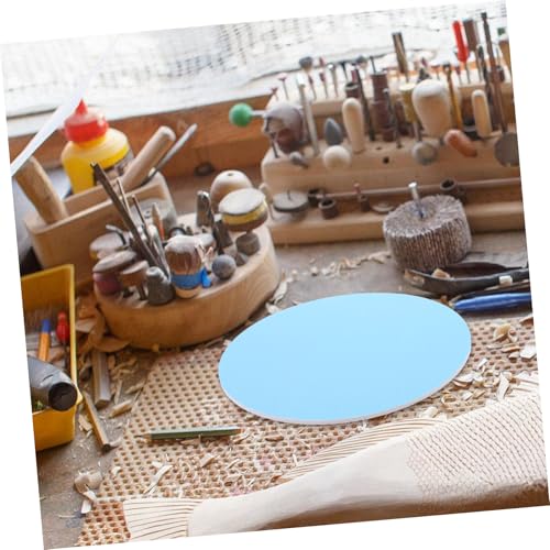 jojofuny 1piece PVC Linoleum Blocks for Printmaking Round Blank Carving Tools for Art Projects for Stamps Crafts Artistic Printmaking