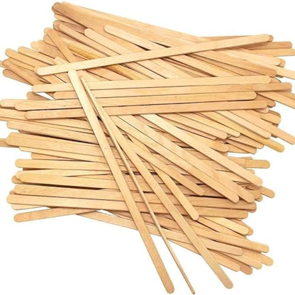 Coffee Stirrers Disposable Wooden Coffee Stir Sticks - Round-End Birchwood 5.5 Inches Large Wooden Stir Sticks - Pack of 2000 Wood Stir Sticks - style: 5.5 Inches - Pack of 2000