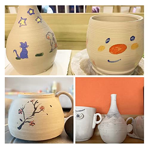 Natural Air Dry Clay- Self-Hardening Modeling Pottery Clay for Beginners Advanced Adults Sculpting Holiday Gifts for 3+ Years Kids (White, 5.5lb)