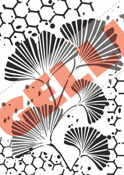 Gelli Arts Image Transfer Printables Pack – Collage Art & Texture Sheets for Gel Printing, Mixed Media, Scrapbooking, Card Making & DIY Crafts – 30 Printable 8x10 Images – Bold Botanicals - color: Image Transfer Printables - Bold Botanicals