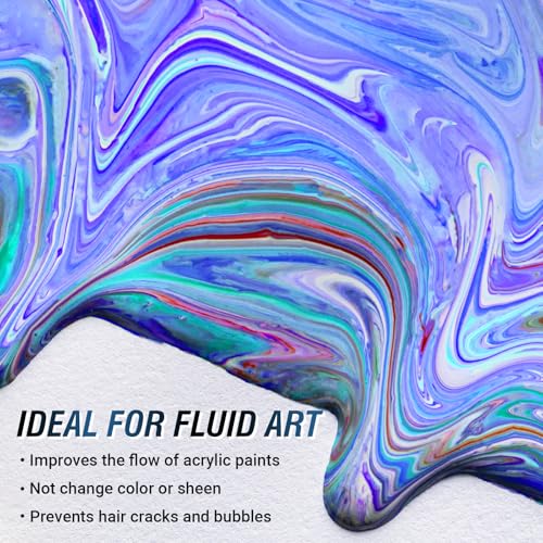 Falling in Art 67.6 Oz Pouring Medium for Acrylic Paint, Paint Thinner with High Flow Consistency - size: 67.57 Fl Oz (Pack of 1)