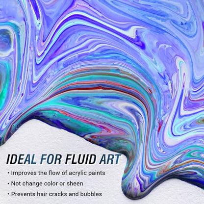 Falling in Art 67.6 Oz Pouring Medium for Acrylic Paint, Paint Thinner with High Flow Consistency - size: 67.57 Fl Oz (Pack of 1)