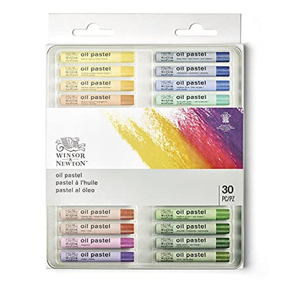 Winsor & Newton Professional Oil Pastels, Set of 30 - style: Set of 30