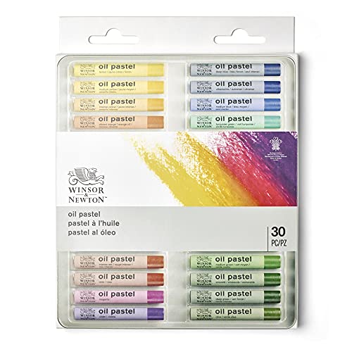 Winsor & Newton Professional Oil Pastels, Set of 30 - style: Set of 30