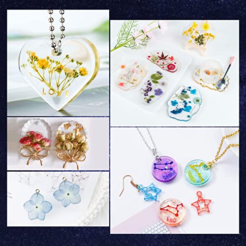 UV Resin 300g- VIDA ROSA Resin Crystal Clear Hard Ultraviolet Curing Epoxy Resin for Jewellry Making Art Pendants, Earrings, Necklaces, Bracelets, Nail Art Accessories - color: 300g