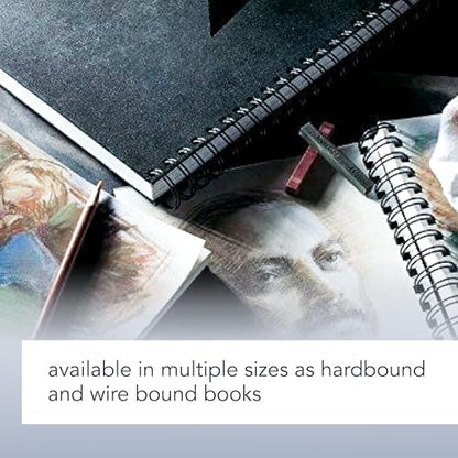 Canson Artist Series Sketch Book Paper Pad, for Pencil and Charcoal, Acid Free, Hardbound, 65 Pound, 8.5 x 11 Inch, 108 Sheets - size: 8.5"X11"