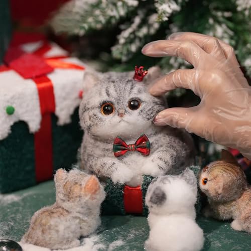 Cat Silicone Molds for Taba Squishy, Animal Taba Squishy Molds, Oversize Resin Casting 3D Fat Cat Resin, Flexible Effortless Liquid Silicone Squishy for Taba Squishy Kit, Stress Relief DIY - size: Large