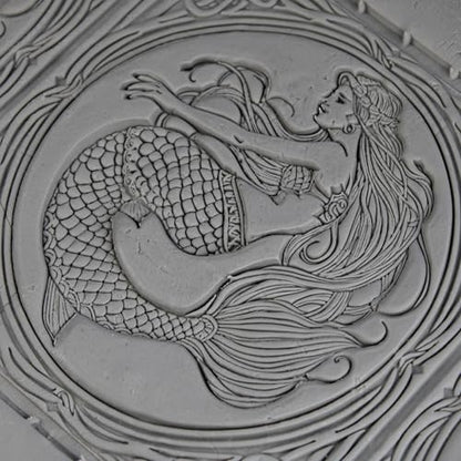 Mermaid Clay Texture Roller 4" for Polymer Clay - color: Mermaid Roller