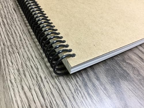 Grid Sketchbook. Spiral Bound Journal Style Sketchbook for Pencil, Ink, Marker, Charcoal and Watercolor Paints. Art, Design and Education. (8.5" x 11") (1)