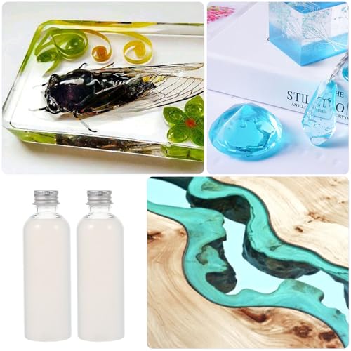 Operitacx 600g Translucent Liquid Silicone Molding Glue for Mold Making Versatile Easy Use for Crafts Candle Molds Soap and Home Projects