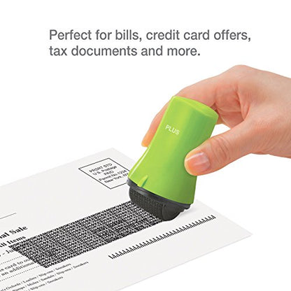 Guard Your ID Wide Advanced Roller 2.0 Identity Theft Prevention Security Stamp Green - color: Green, size: wide